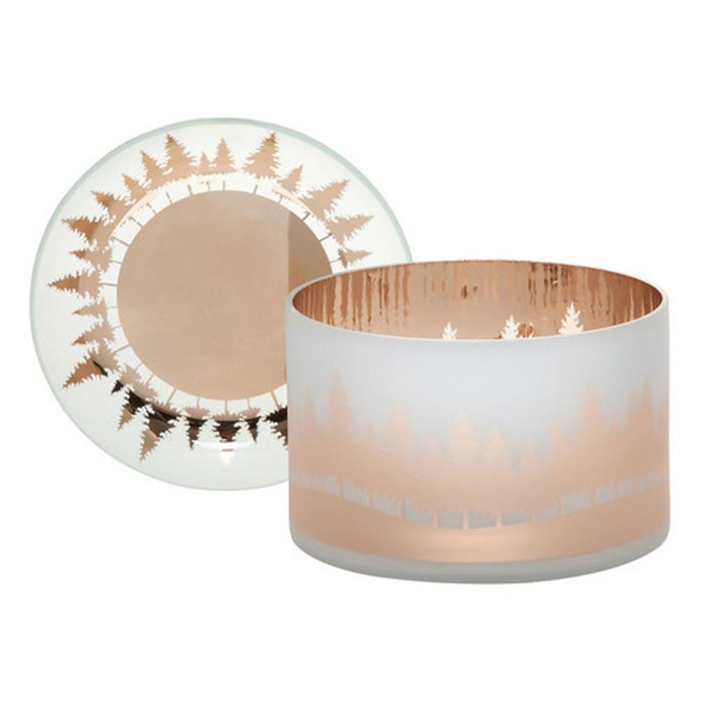 Yankee Candle Winterscape Large Shade & Tray Set £13.99